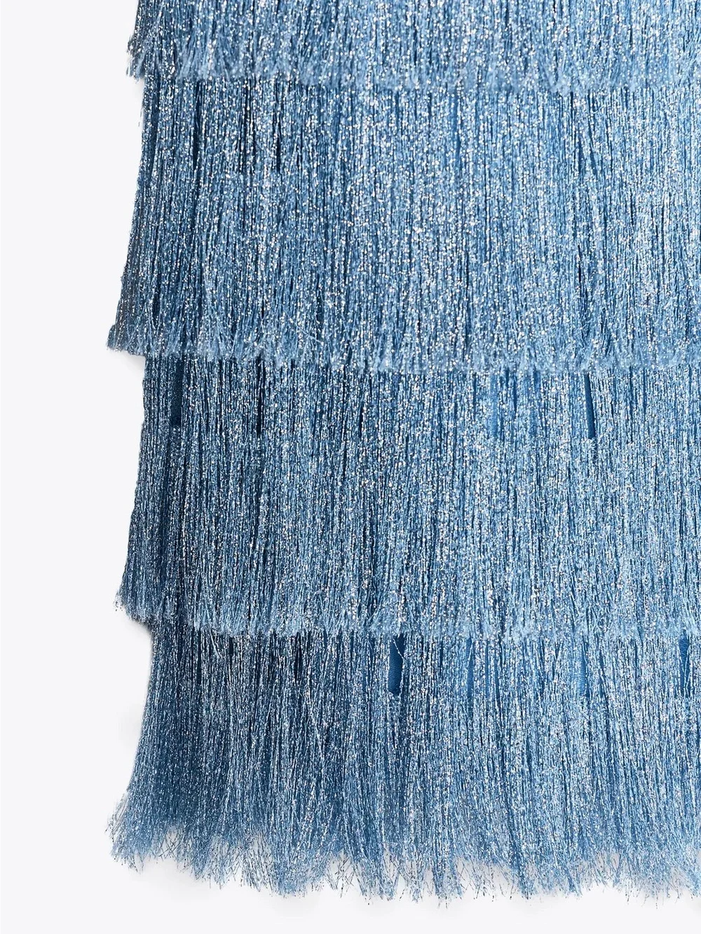 Zara Fringed Mini Dress - Picture 13 of 16